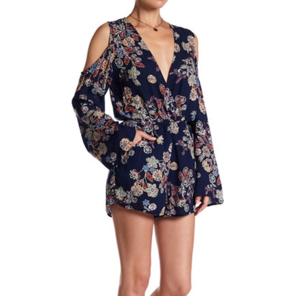honey belle Pants - Honey belle cold shoulder romper